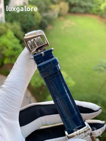 Mъжки часовник Jaeger-LeCoultre Reverso Оne с кварцов механизъм, снимка 8 - Мъжки - 50616942