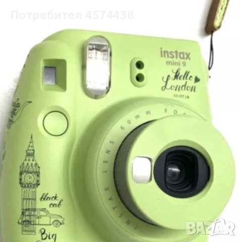 Дизайнерска Bulgari Моментна Камера/ Фотоапарат Fujifilm Instax, снимка 14 - Камери - 52186542