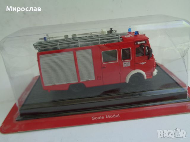 1:50 DEL PRADO 1980 MAGIRUS ПОЖАРНА КОЛИЧКА ИГРАЧКА МОДЕЛ, снимка 3 - Колекции - 45287424