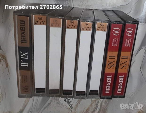  Аудио касети Maxell - хром, снимка 3 - Аудио касети - 51819475
