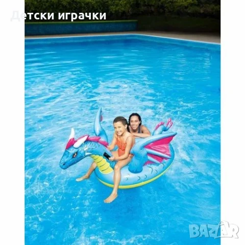 Надуваема играчка Дракон INTEX, 201 х 191см, снимка 5 - Басейни и аксесоари - 51102695