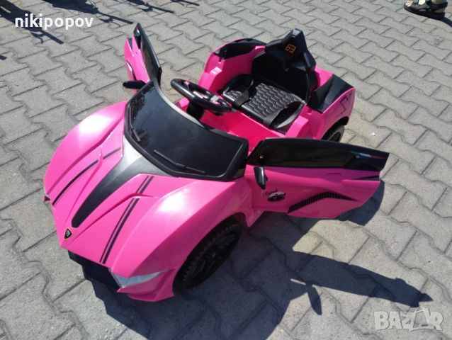 DC Акумулаторна кола CORDOBA розова, снимка 3 - Детски велосипеди, триколки и коли - 53569554