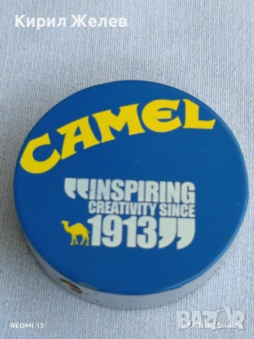 Красива метална запалка с лого CAMEL INSPIRING CREATIVITY SINCE за КОЛЕКЦИОНЕРИ 40028, снимка 2 - Запалки - 51118569
