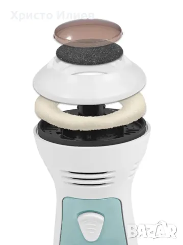 Електрическа Пила за пети за крака VitalMaxx Нова с приставки, снимка 6 - Други - 49496629