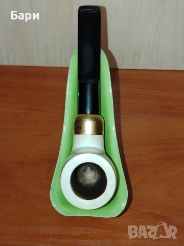 АНТИЧНА ЛУЛА ОТ МОРСКА ПЯНА , снимка 2 - Лули - 51935121