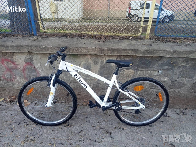 26 цола алуминиев велосипед с 21 скорости усилени капли амортисьори предни като нов в перфектно , снимка 7 - Велосипеди - 52928726