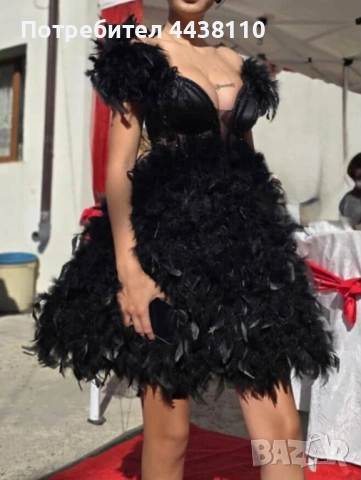 Дизаинерска рокля, снимка 2 - Рокли - 54271763