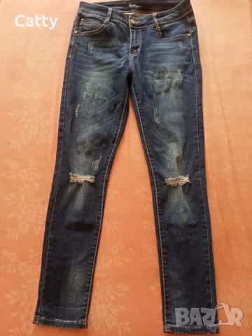 Страхотни дамски дънки , снимка 2 - Дънки - 52673217