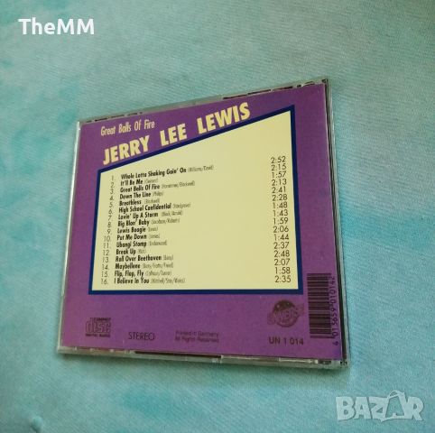 Jerry Lee Lewis - Great Balls of Fire, снимка 3 - CD дискове - 45601850