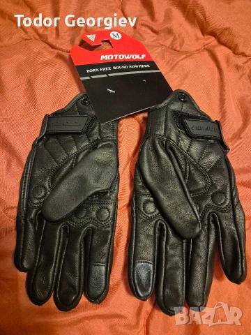 Кожени мото ръкавици , снимка 2 - Аксесоари и консумативи - 54115020