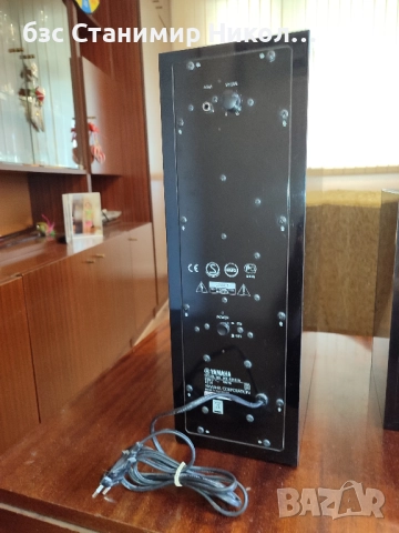 Тонколони Yamaha NX-E800+субуфер Yamaha NS-SW210+стойки за стена Vogels., снимка 2 - Тонколони - 52599288