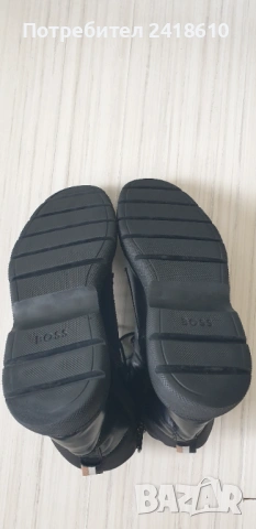 Hugo Boss Jacob Leather Mens Size 41 /26 см. ОРИГИНАЛ! Мъжки Обувки!, снимка 3 - Спортно елегантни обувки - 53414731