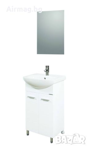 Мебел за баня Makena с умивалник комплект с огледало Промо, снимка 1 - Мивки - 45280532