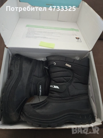 Детски апрески Trespass Dodo Snow Boots – 31 номер, снимка 2 - Детски боти и ботуши - 54134173