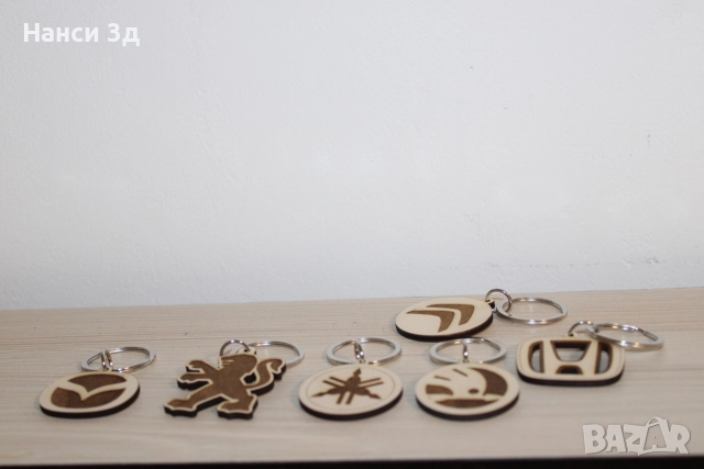 Дървени ключодържатели, снимка 8 - Други - 52907120