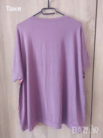 Нова Дамска блуза, къс ръкав, снимка 3 - Тениски - 45314919