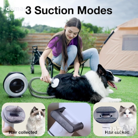 LIGIANT 7-в-1 многофункционален комплект за груминг на домашни любимци, снимка 2 - Други стоки за животни - 51735354