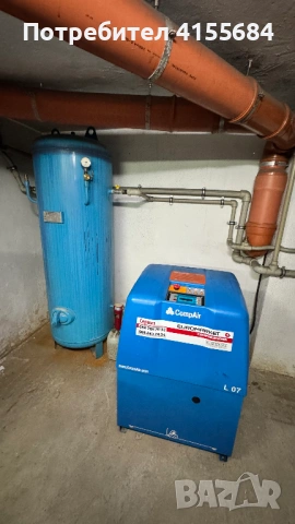 Винтов компресор CompAir L07, снимка 2 - Други машини и части - 53728576