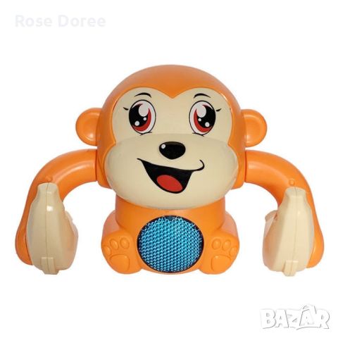 Бебешка играчка търкаляща се маймунка, дистанционно управление чрез пляскане, снимка 5 - Други - 46475468