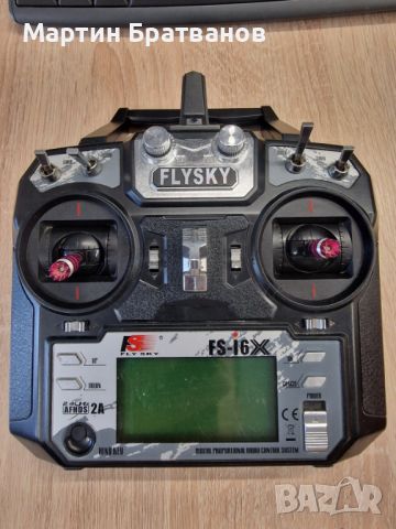 Контролер FlySky FS-i6X 6-10CH 2.4GHz AFHDS RC Transmitter , снимка 1 - Дронове и аксесоари - 45120202
