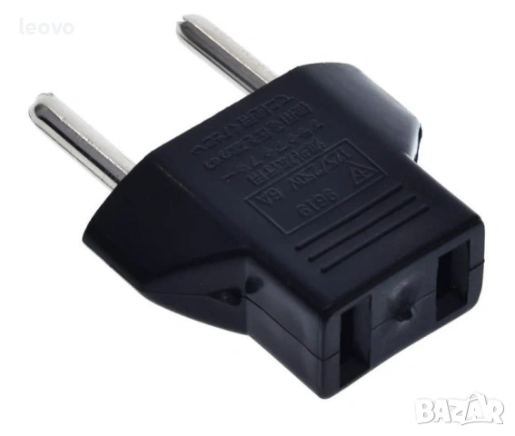 Адаптер от US (американски) към EU (европейски)