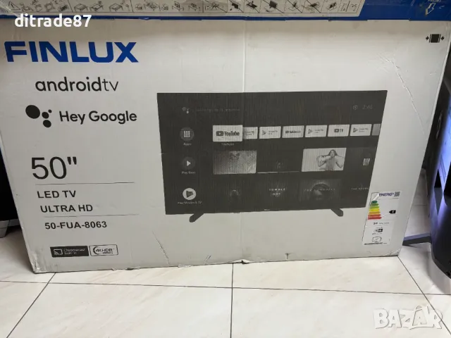 Телевизор FINLUX Smart 50", снимка 2 - Телевизори - 49301575