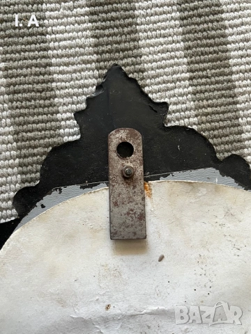 Антично огледало в дървена рамка 1987г., снимка 5 - Антикварни и старинни предмети - 53882219