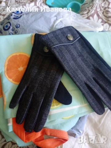 Двулицеви зимни шапки и ръкавици , снимка 5 - Шапки - 49506541