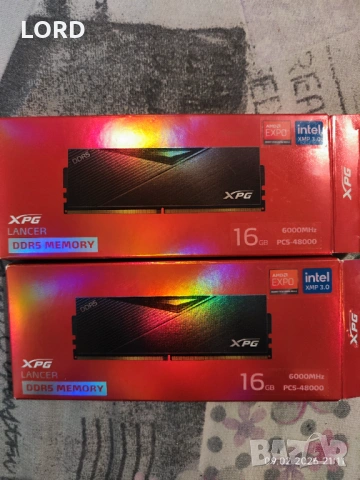 Рам памет ADATA XPG LANCER Kit 32GB DDR5 6000 CL40 2 X 16GB