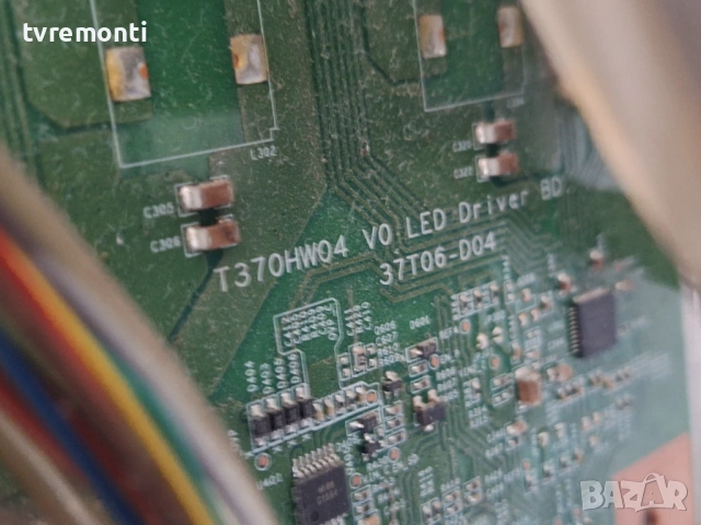 LED DRIVER ,T370HW04 V0 LED Driver BD,37T06-D04 for, LG модел  32LE4500 32inc DISPLAY T315HW05 V.3, снимка 2 - Части и Платки - 53909048