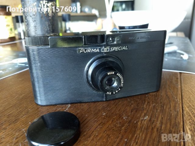 Английски бакелитен фотоапарат Purma Special от 1937 - 1950г., снимка 1