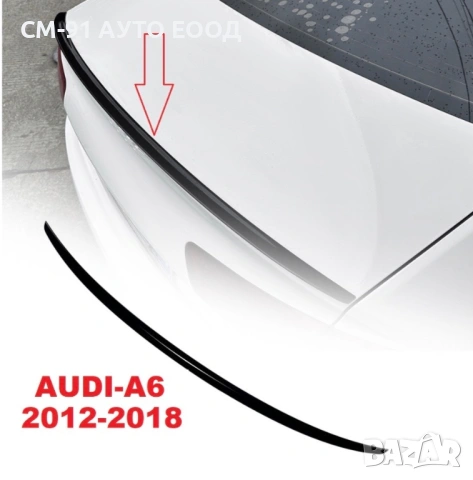 Спойлер-лип Ауди а6 C7 2012-2018