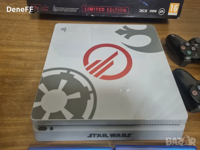 Playstation 4 slim limited edition star wars ps4 1tb, снимка 2 - PlayStation конзоли - 48178431