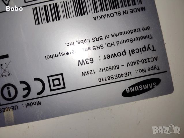 T-CON BOARD BN41-01789, снимка 3 - Части и Платки - 52237979
