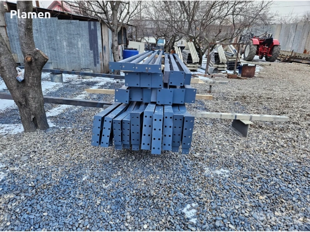 Метално хале - ригел - метална конструкция 12х20м , снимка 4 - Индустриална техника - 54070636