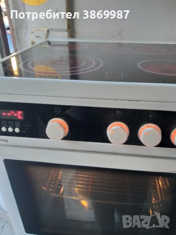 печка със керамични котлони и вентилатор Privileg , снимка 6 - Печки, фурни - 53748339