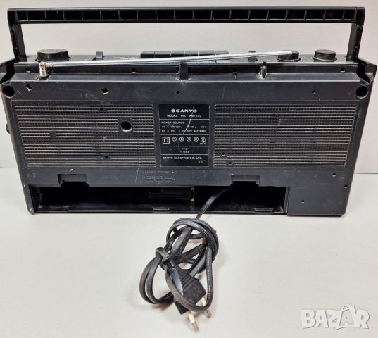 FM Радио Касетофон SANYO мод. M9703L, снимка 10 - Радиокасетофони, транзистори - 46275907