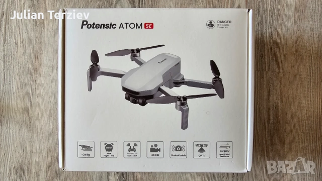 Potensic ATOM SE GPS Drone with 4K EIS Camera,  Дрон 4К камера