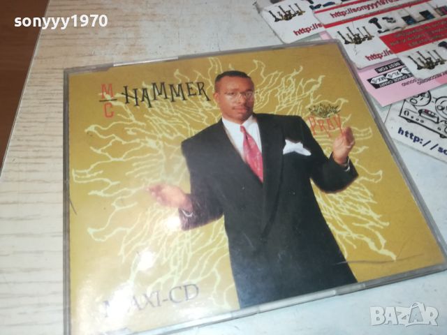 MC HAMMER CD-ВНОС GERMANY 0707241225, снимка 3 - CD дискове - 46499777