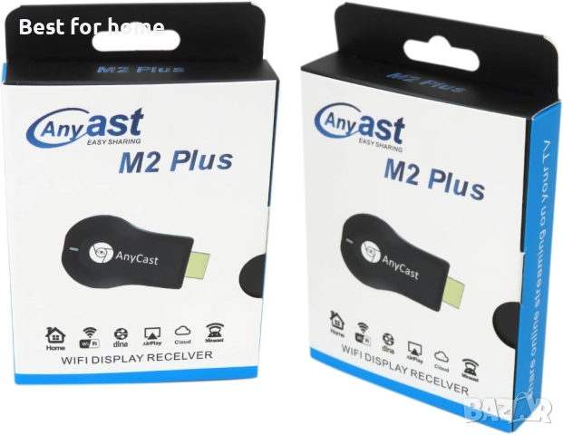 4K WiFi HDMI за Anycast Miracast Airplay TV безжичен дисплей, снимка 6 - Друга електроника - 51999506