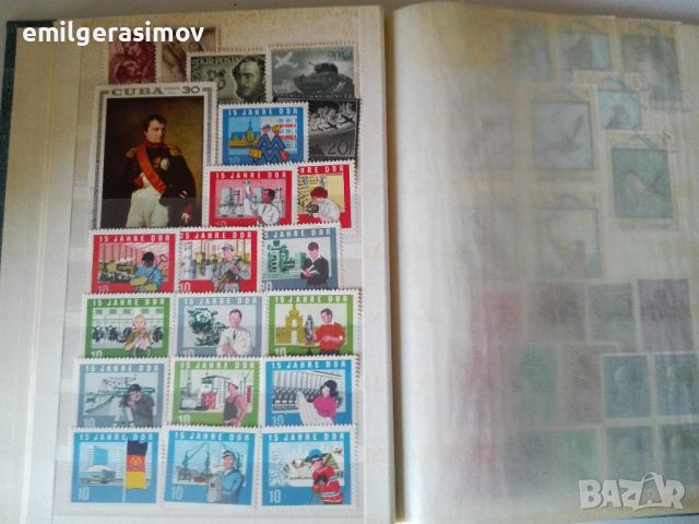 Класьор с пощенски марки, снимка 4 - Филателия - 45795937