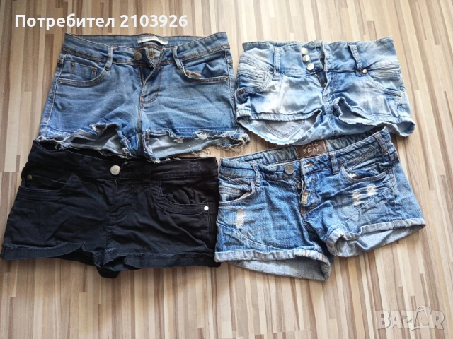 Къси панталони Guess, Wrangler размер S, цена 15лв, снимка 7 - Къси панталони и бермуди - 50672109