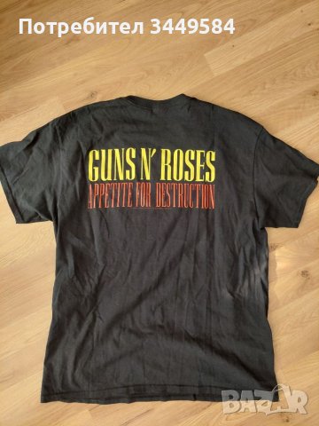 Тениска Guns n' Roses , снимка 2 - Тениски - 45125347