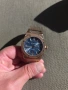 Януари промоция! Мъжки механичен часовник Audemars Piguet 41mm rose gold royal oak blue dial , снимка 6