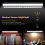 ЛЕД лампа за гардероб със сензор и USB зареждане   Супер ярка светлина за шкаф, гардероб, легло, лам, снимка 6