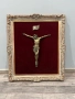 Метално разпятие – картина, снимка 1
