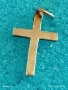 Сребърна висулка кръст нежен елегантен дизайн 52461, снимка 4