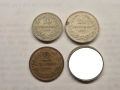 Лот стари български монети от 1906 г. и 1912 г., снимка 1