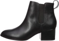 Дамски Кожени Боти The Drop Paula Classic Chelsea Boot - Стилни с Ток 5 см, Размер 40 Обувки!, снимка 2