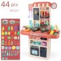 Голям комплект детска кухня с много различни компонента 44pcs WJ24-1, снимка 1 - Играчки за стая - 45693913